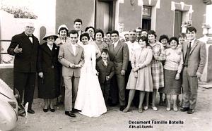 AIN-EL-TURCK - FAMILLE BOTELLA - MARIAGE